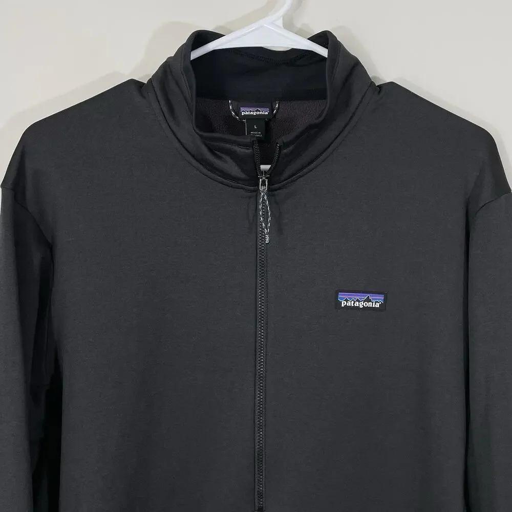 Patagonia R1 Daily 1/2 Zip Neck Jacket Men's Large Charcoal Gray Pullover 40500 - Picture 2 of 8